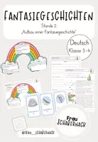 Vorschau - Arbeitsblätter - Fantasiegeschichten: Aufbau einer Fantasiegeschichte - Stunde 2 - Deckblatt