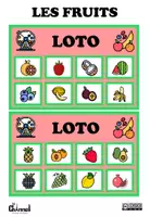 Vista previa - Juegos / Gamificación - Les Fruits - Loto Couleur & Roulette interactive - página 1