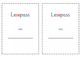 Vorschau - Arbeitsblätter - Materialpaket Lesepass "Lesen und anmalen" - Seite 2