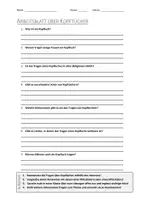Vorschau - Arbeitsblätter - AB mit Fragen zum Thema "Kopftuch" + Lösungsblatt - Deckblatt