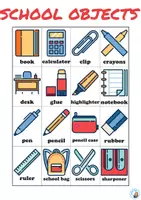 Vista previa - Juegos / Gamificación - School objects vocabulary and grammar pack | ESL, kids, beginner - página 2