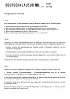 Vorschau - Klassenarbeiten - Klausur Woyzeck // Oberstufe // Büchner // Vormärz - Seite 3