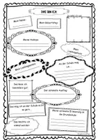 Vorschau - Anderer Materialtyp - Steckbrief zum Kennenlernen oder als Abschiedgeschenk - Deckblatt