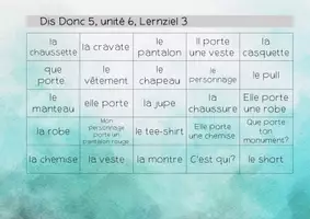 Vorschau - Spiele - Wörter gewinnen Dis Donc 5 unité 6 - Seite 3