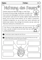 Vorschau - Arbeitsblätter - Feuer (Nutzung, Einsatz früher und heute) - Seite 2