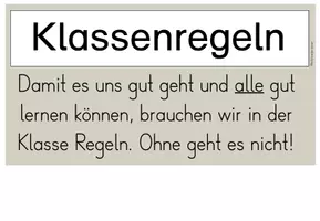 Vorschau - Fördermaterial/Inklusion - Klassenregeln Transparenzkarten - Seite 2