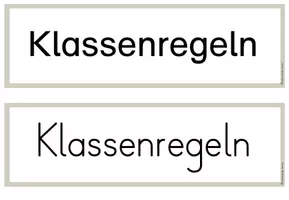 Vorschau - Fördermaterial/Inklusion - Klassenregeln Transparenzkarten - Seite 3