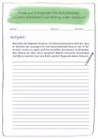 Vorschau - Arbeitsblätter - Ethisches Handeln – Materialien für den Ethikunterricht 10. Klasse - Seite 1
