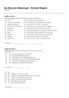 Vorschau - Arbeitsblätter - Die Oper Der Ring des Nibelungen - Richard Wagner (Infotext und Übungen) - Seite 1