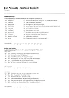 Vorschau - Arbeitsblätter - Die Oper Don Pasquale - Gaetano Donizetti (Infotext und Übungen) - Seite 1