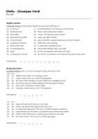 Vorschau - Arbeitsblätter - Die Oper Otello - Giuseppe Verdi (Infotext und Übungen) - Seite 1