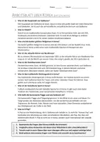 Vorschau - Arbeitsblätter - AB mit Fragen zum Thema "Korea" + Lösungsblatt + Mindmap + Infografik - Seite 3