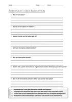 Vorschau - Arbeitsblätter - AB mit Fragen zum Thema "Korruption" + Lösungsblatt + Infografik - Deckblatt