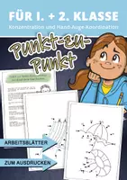 Vorschau - Arbeitsblätter - Sommerliche Punkt-zu-Punkt-Zahlenbilder – 46 Übungen für Konzentration & Spaß - Deckblatt
