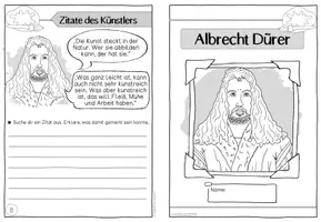 Vorschau - Arbeitsblätter - Künstler-Faltheft: Albrecht Dürer - Seite 2