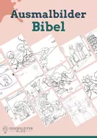 Vorschau - Mal- und Bastelvorlagen - 19 Bibel-Ausmalbilder für Kinder - Deckblatt