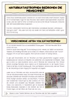 Vorschau - Unterrichtsreihen - Unterrichtseinheit Naturkatastrophen - Die Welt im Fieber des Klimawandels - Seite 1