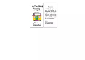 Vorschau - Spiele - Einmaleins ganz groß und Rechenregeln - Aufgabenzug - Seite 3