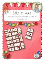 Vorschau - Stundenentwürfe - Materialpaket 6 Domino Spiele zur Einheit 1-6 (Français) - Seite 1