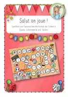 Vorschau - Unterrichtsreihen - Spielfeld Wortschatz Französisch Einheit 6 (Spiele und Schule) - Deckblatt