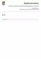 Vorschau - Arbeitsblätter - 30 Verben mit Dativ und 33 Verben mit Präpositionen + Dativ A2 - Seite 1