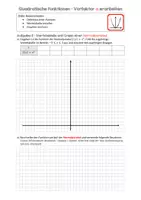 Vorschau - Unterrichtsreihen - QF Vorfaktor erarbeiten - Deckblatt