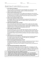 Vorschau - Arbeitsblätter - AB mit Fragen zum Thema "Kreta" + Lösungsblatt - Seite 1
