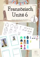 Vorschau - Mal- und Bastelvorlagen - Tâche dis donc! 5 Materialpaket Unité 1, 2, 3, 4, 5 und 6 - Seite 1