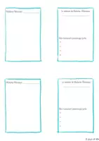 Vorschau - Mal- und Bastelvorlagen - Tâche dis donc! 5 Materialpaket Unité 1, 2, 3, 4, 5 und 6 - Seite 3
