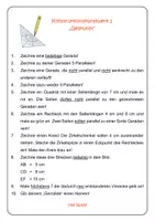Vorschau - Mal- und Bastelvorlagen - Geometrie 5 - lustige Konstruktionsaufgaben - Deckblatt