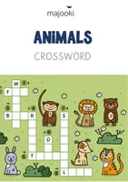 Vorschau - Arbeitsblätter - Wild Animals - Crossword - Tiere - Kreuzworträtsel 2 - Tiere Englisch Grundschule - Deckblatt