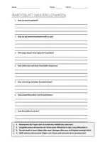 Vorschau - Arbeitsblätter - AB mit Fragen zum Thema "Kreuzfahrt" + Lösungsblatt + Mindmap + Infografik - Deckblatt