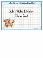 Vorschau - Stationenlernen - Materialpaket Kartei schriftliche Division - Seite 2