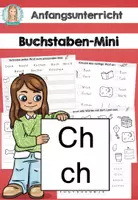 Vorschau - Arbeitsblätter - Buchstabenfeft ch | Buchstabeneinführung | Anfangsunterricht | Deutsch Klasse 1 - Deckblatt