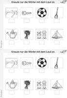 Vorschau - Arbeitsblätter - Buchstaben Mini-Heft zum "ß" (Buchstabenheft/Buchstabeneinführung) - Seite 3
