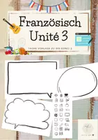 Vorschau - Arbeitsblätter - dis donc! Tâche Vorlage Unité 3 - Deckblatt