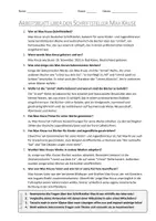 Vorschau - Arbeitsblätter - AB mit Fragen zum Thema "Max Kruse (Schriftsteller)" + Lösungsblatt - Seite 1