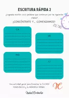Vista previa - Hojas de trabajo - ESTIMULACIÓN COGNITIVA DEL LENGUAJE 2 - página 3