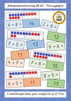 Vorschau - Spiele - Zehnerüberschreitung ZR 20: Trio Legespiel - Deckblatt