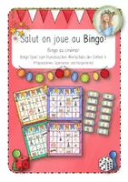 Vorschau - Unterrichtsreihen - Bingo zum französischen Wortschatz - Einheit 4 (Unité 4) - Deckblatt