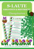 Vorschau - Aufgabenkarten - Ostern: S-Laute - Übungskarten - Deckblatt