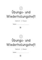Vorschau - Arbeitsblätter - Übungs- und Wiederholungsheft 2. Klasse Deutsch - Seite 2
