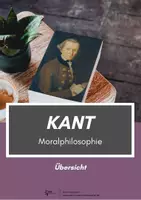 Vorschau - Arbeitsblätter - Immanuel Kant - Übersicht über die Moralphilosopie - Deckblatt