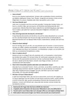 Vorschau - Arbeitsblätter - AB mit Fragen zum Thema "Kunst" + Lösungsblatt + Infografik - Seite 2