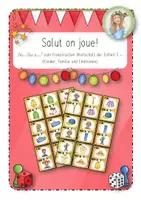 Vorschau - Unterrichtsreihen - Salut on joue! J'ai... Qui a...?) Spiel zur Einheit 5 (Unité 5) - Deckblatt