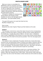 Vorschau - Stationenlernen - Months Board Game - Seite 1