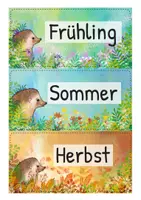 Vorschau - Mal- und Bastelvorlagen - Igelklasse - Tafelkalender / Dauerkalender - Seite 2