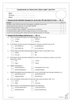 Vorschau - Arbeitsblätter - Lesekontrollen (inkl. Lösung): Sechs Leben - V. Petit - Seite 2