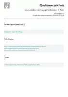 Vorschau - Arbeitsblätter - Lesekontrollen (inkl. Lösung): Sechs Leben - V. Petit - Seite 1