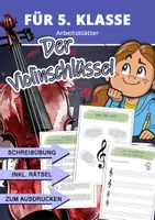 Vorschau - Arbeitsblätter - Violinschlüssel verstehen – Zauber der Notenschrift im Musikunterricht - Deckblatt